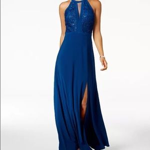 New with tags Nightway Gown Sz8 Peacock